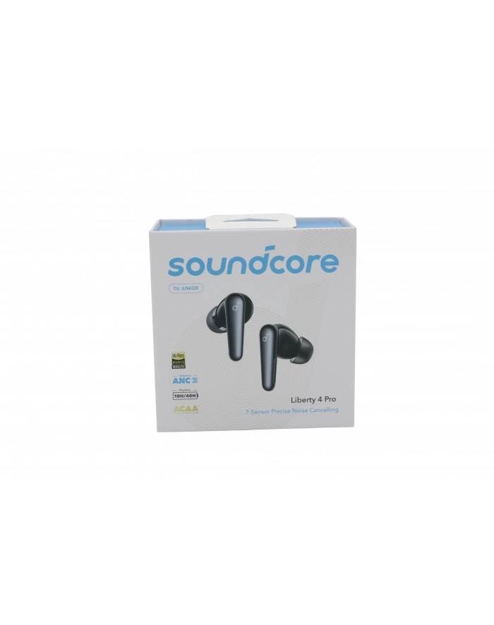 anker Słuchawki bezprzewodowe Soundcore Liberty 4 PRO Bluetooth błyszcząca czerń główny