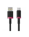 Kabel Baseus Dura USB-Typ C 60W 2m (czerwono-czarny) - nr 1
