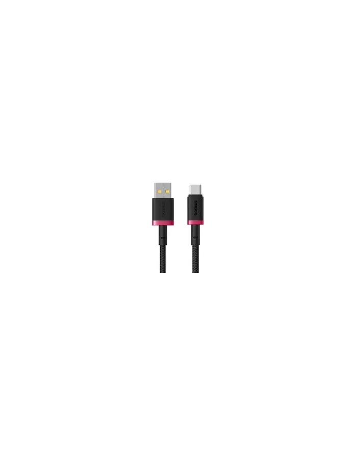 Kabel Baseus Dura USB-Typ C 60W 2m (czerwono-czarny) główny