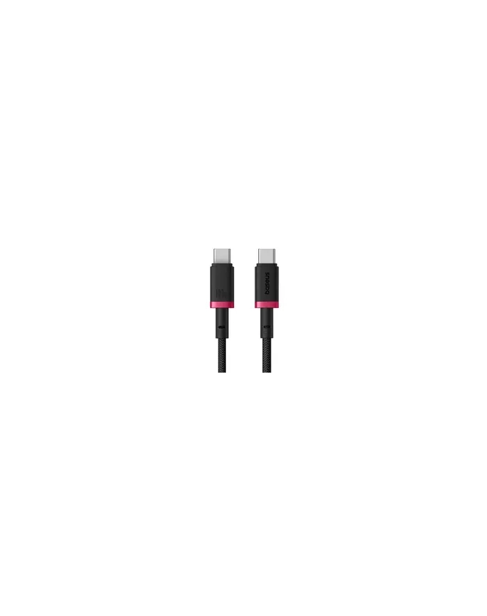 Kabel Baseus Dura Typ C-Typ C 100W 2m (czerwono-czarny) główny