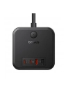 Listwa zasilająca Baseus PowerCombo 3AC+2U+2C 30W EU (1,5m; czarny) - nr 3