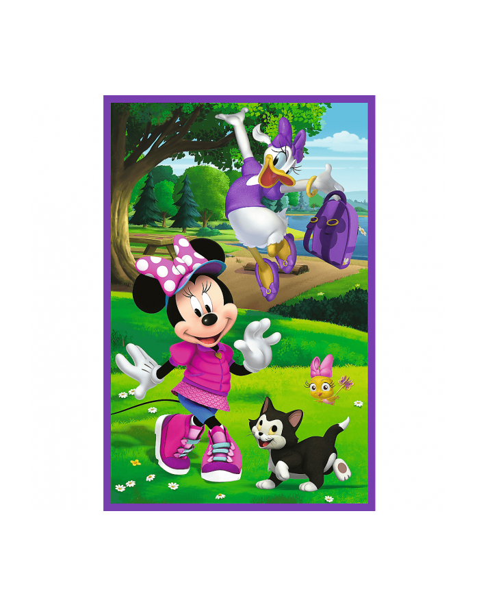 trefl Puzzle 3x80el Minnie i przyjaciele. Minnie Mouse 34889 główny