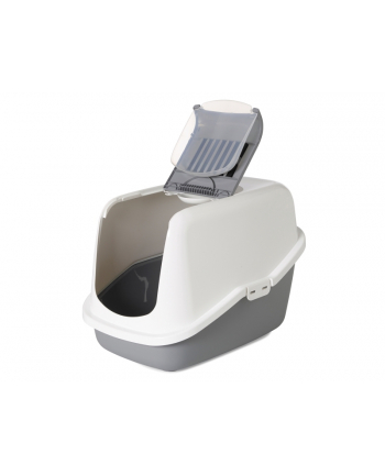 SAVIC Nestor Kuweta dla kota biało-szara nr 2