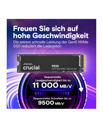 crucial Dysk SSD P510 1TB M.2 NVMe Gen5 2280 11000/9500 MB/s nr 2