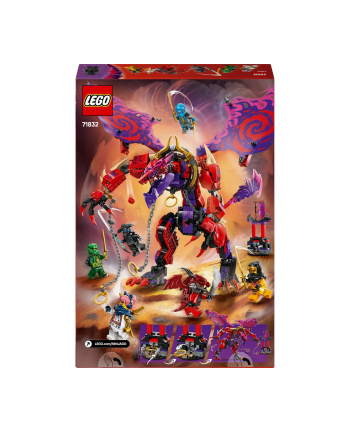 LEGO NINJAGO 71832 Smok chaosu Kiełogrzmot nr 2