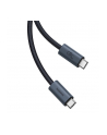 Kabel Baseus Typ C-Typ C 240W 1m (czarny) - nr 4