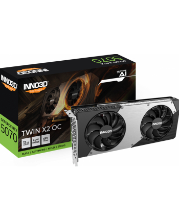 Karta graf INNO3D GeForce RTX 5070 TWIN X2 OC 12GB