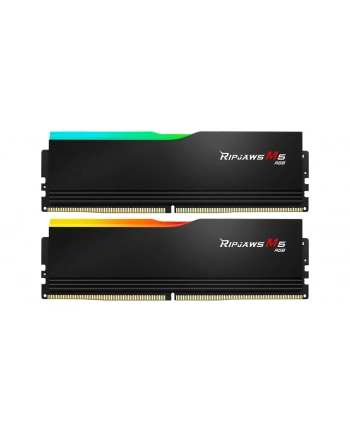 GSKILL RIPJAWS M5 RGB DDR5 2X32GB 6000MHZ CL28 XMP3 BLACK F5-6000J2836G32GX2-RM5RK