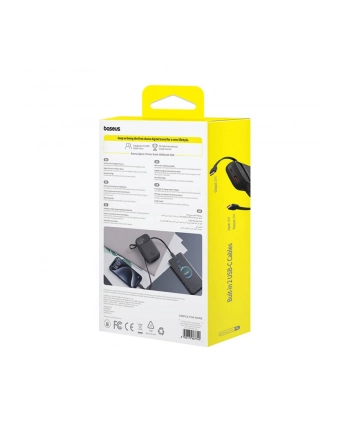 Powerbank Baseus Qpow 2 10000mAh 30W 2xUSB-C (czarny)