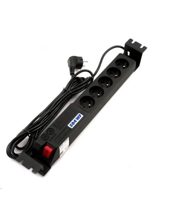 Listwa przeciwprzepięciowa Acar 504WF EMI/RFI (3m ; czarny)