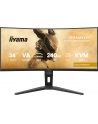 iiyama Monitor G-Master 34 cale GCB3486WQSCP-B1,VA,UWQHD,240HZ,1500R,500cd,21:9,     USB-C dock 95W, RJ45, 2x5W - nr 51