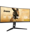 iiyama Monitor G-Master 34 cale GCB3486WQSCP-B1,VA,UWQHD,240HZ,1500R,500cd,21:9,     USB-C dock 95W, RJ45, 2x5W - nr 52
