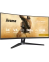 iiyama Monitor G-Master 34 cale GCB3486WQSCP-B1,VA,UWQHD,240HZ,1500R,500cd,21:9,     USB-C dock 95W, RJ45, 2x5W - nr 54