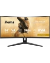 iiyama Monitor G-Master 34 cale GCB3486WQSCP-B1,VA,UWQHD,240HZ,1500R,500cd,21:9,     USB-C dock 95W, RJ45, 2x5W - nr 60