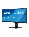 iiyama Monitor 34 '' XCB3494WQSU-B1 VA,UWQHD,1500R,2xHDMI,DP,2xUSB,2xUSB-C - nr 30