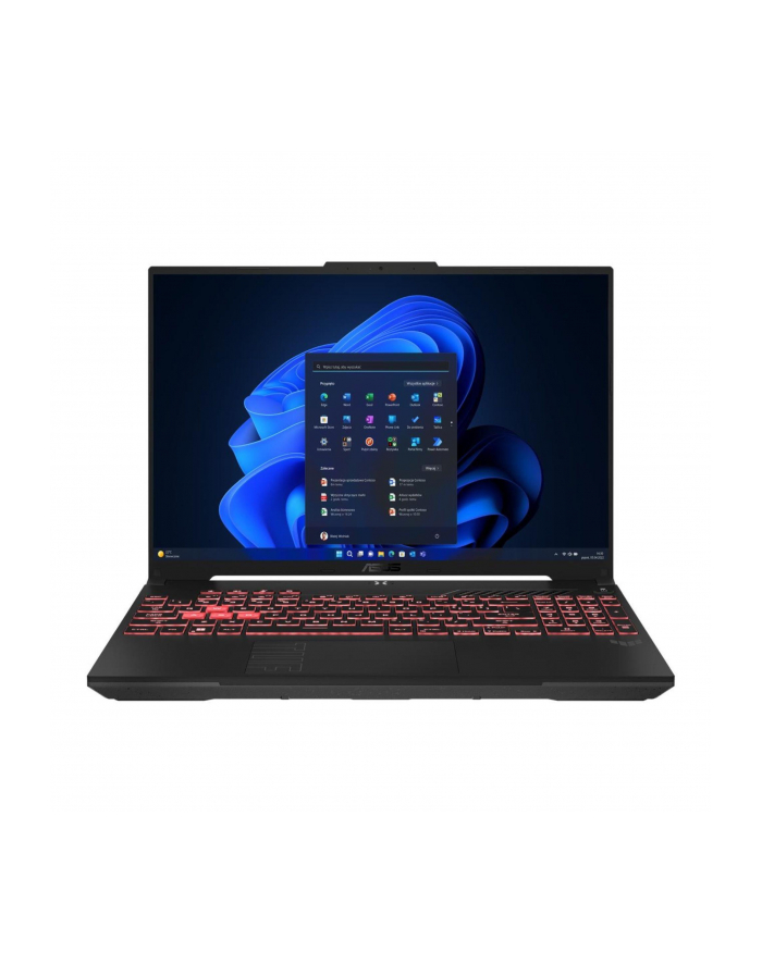 ASUS TUF Gaming A16 FA607NU-R5165 Ryzen 5 7535HS 160''; FHD+ 144Hz Value IPS-level 300nits AG 16GB DDR5 SSD512 GeForce RTX 4050 6GB LAN WLAN+BT Cam720p 56Wh NoOS Mecha Gray główny