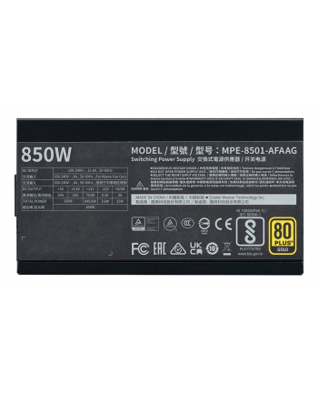 COOLER MASTER ZASILACZ MWE Gold 850 -V2 ATX31