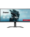 iiyama Monitor G-Master 34 cale GCB3484WQSU-B1,VA,UWQHD,180Hz,1500R, 21:9, 500cd/m2, 2x5W - nr 51