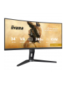iiyama Monitor G-Master 34 cale GCB3486WQSCP-B1,VA,UWQHD,240HZ,1500R,500cd,21:9,     USB-C dock 95W, RJ45, 2x5W - nr 51