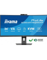 iiyama Monitor 34 cale XCB3497WQSNPH-B1,VA,UWQHD,1500R,USB-C Dock 95W, RJ45, KVM,2x5W, kamera 5MP, /5y/ - nr 33