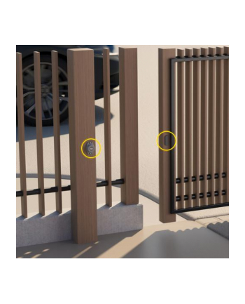 Yale Door Position Sensor 'amp; Magnes do bram nr 1