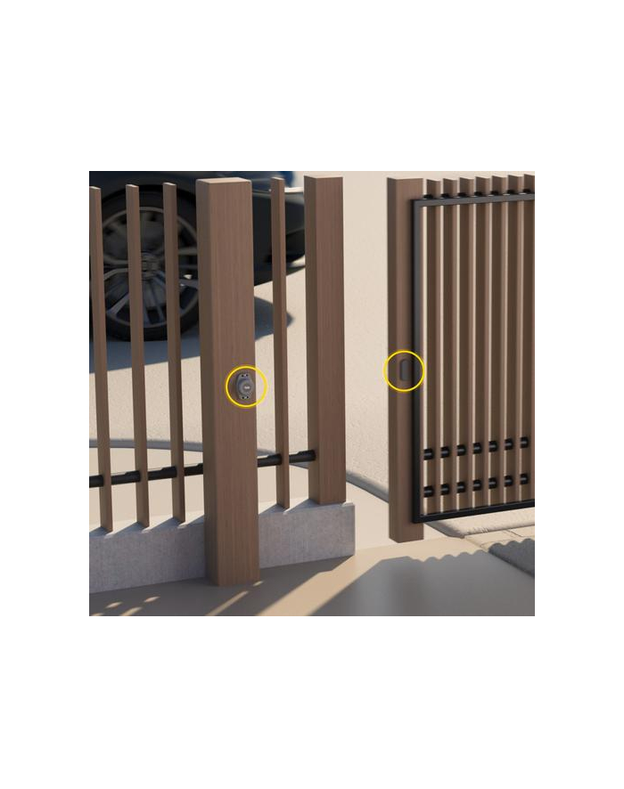 Yale Door Position Sensor 'amp; Magnes do bram główny