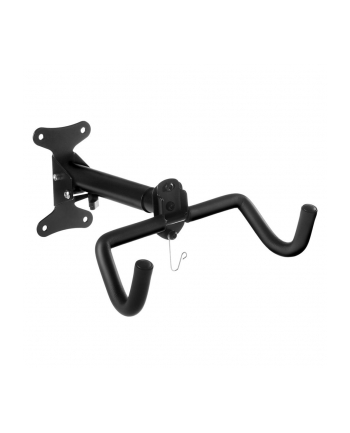 MACLEAN ROWEROWY UCHWYT ŚCIENNY POZIOMY, STAL, MAX OBCIĄŻENIE 30KG MC-484