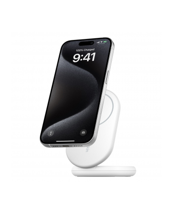 BELKIN ŁADOWARKA INDUKCYJNA SKŁADANA MAGSAFE QI2 15W, BIAŁA