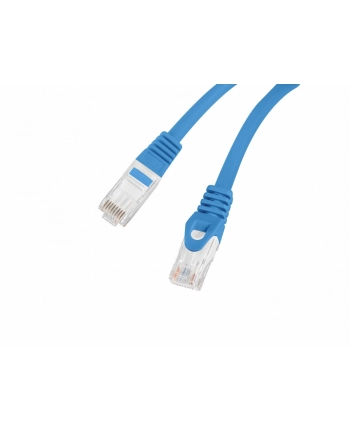 LANBERG Patchcord CAT.6 UTP LSZH CU 5m blue Fluke Passed