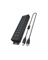 ICY BOX IB-HUB1720-U3 20-in-1 USB HUB - nr 1