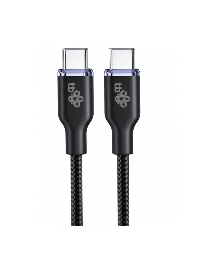 tb Kabel USB C - USB C 60W Glamour 1.5m czarny główny