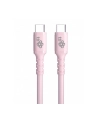 tb Kabel USB C - USB C 60W żelowy 1m różowy - nr 1