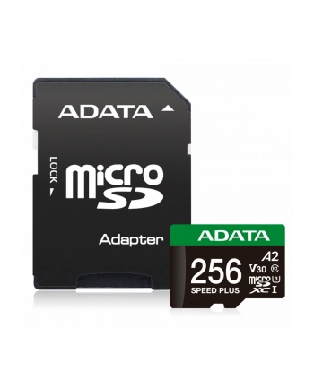 adata Karta microSD Speed Plus 256GB UHS1 U3 V30 A2 180/160 MB/s nr 2