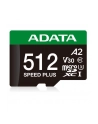 adata Karta microSD Speed Plus 512GB UHS1 U3 V30 A2 180/160 MB/s - nr 22