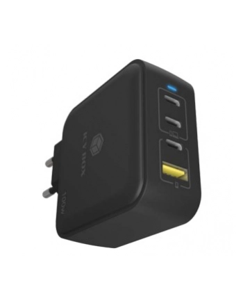 ICY BOX IB-PS1040-PD 100W GaN wall charger with Power Delivery and Quick Charge nr 1