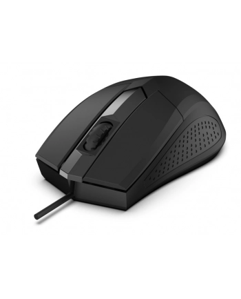 rebeltec Mysz optyczna  Focus USB, 1200DPI 3 przyciski i rolka,     czułość 125Hz, kabel 1.8m, waga 66g