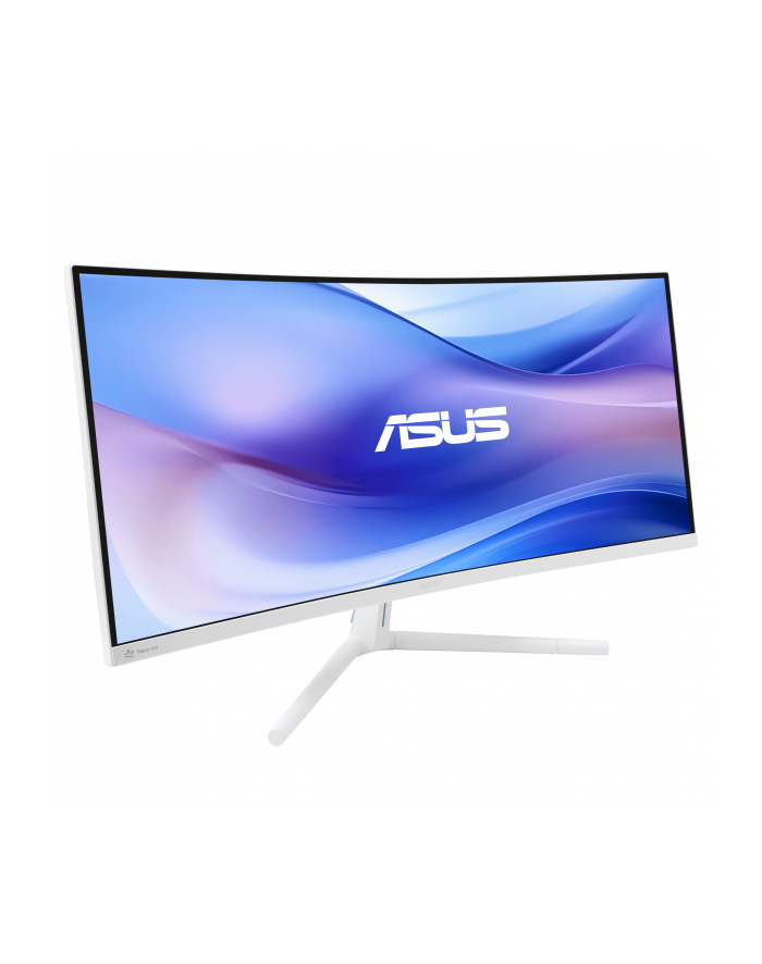 ASUS VU34WCIP-W 34inch VA WLED Curved 1500R UWQHD 21:9 100Hz 300cd/m2 1ms HDMI DP USB-C USB Hub: 4xUSB 3.2 G1 Type-A White główny