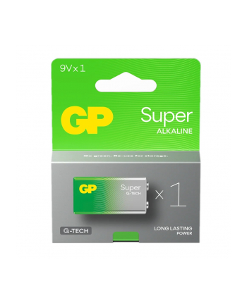 gp battery Bateria alkaliczna 6LR61 9V GP SUPER 1szt. (G-TECH)