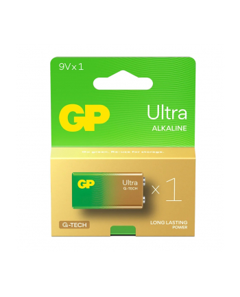 gp battery Bateria alkaliczna 6LR61 9V GP ULTRA 1szt. (G-TECH)