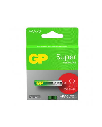 gp battery Baterie alkaliczne LR03/AAA GP SUPER 8szt. (G-TECH)