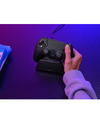 TRUST GXT 255 Quick charge stand for PS5 controllers - Black