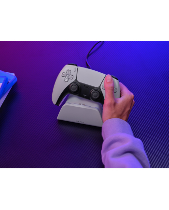 TRUST GXT 255W Quick charge stand for PS5 controllers - White