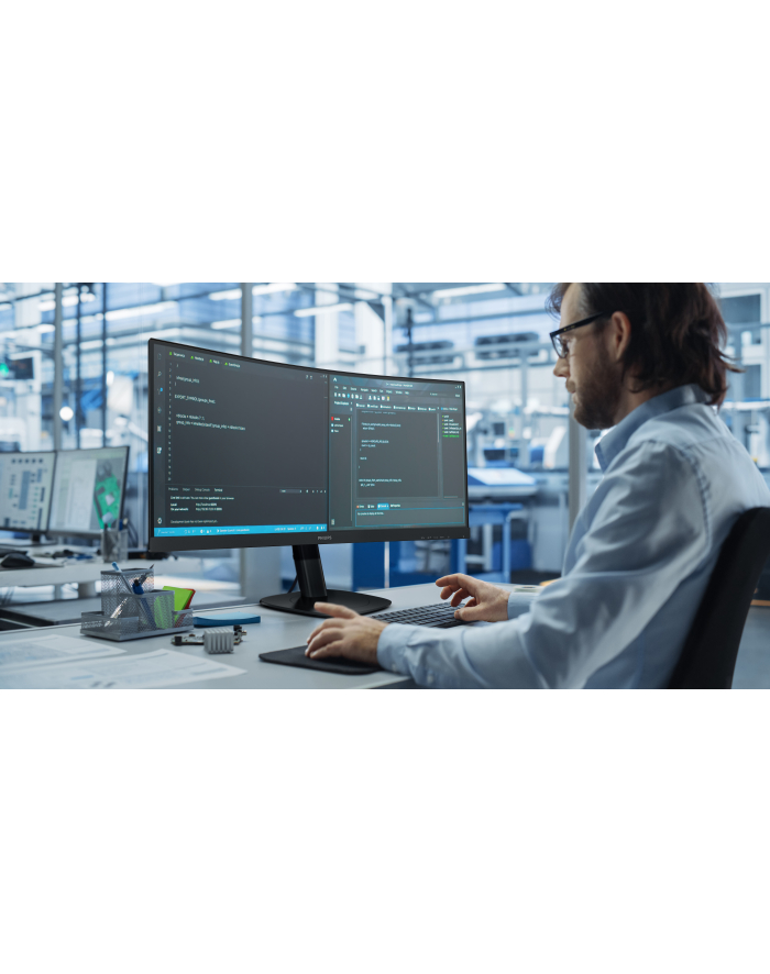 philips Monitor 34B2U3600C 34 cale Curved VA HDMIx2 DP HAS RJ-45 główny