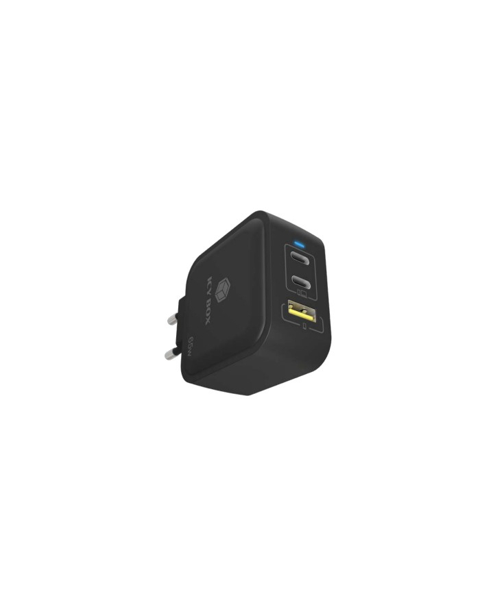 ICY BOX IB-PS1030-PD 65W GaN wall charger with Power Delivery and Quick Charge główny