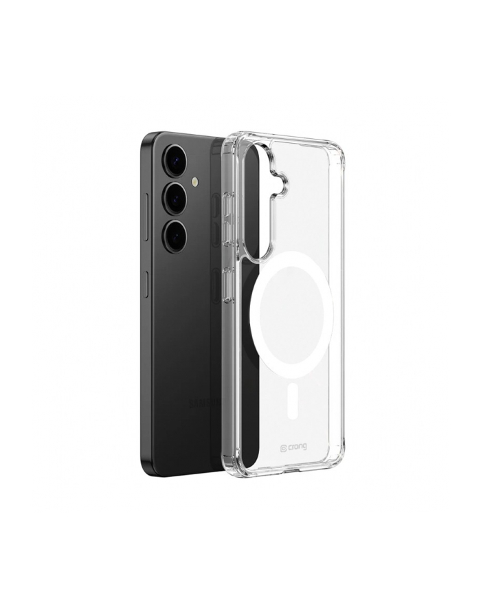 crong Etui Crystal Shield Magnetic Samsung Galaxy S25+ MagSafe przezroczyste główny
