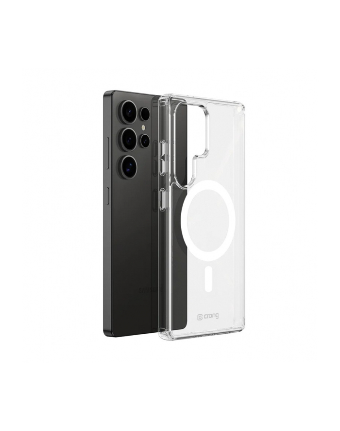 crong Etui Crystal Shield Magnetic Samsung Galaxy S25 Ultra MagSafe przezroczyste główny