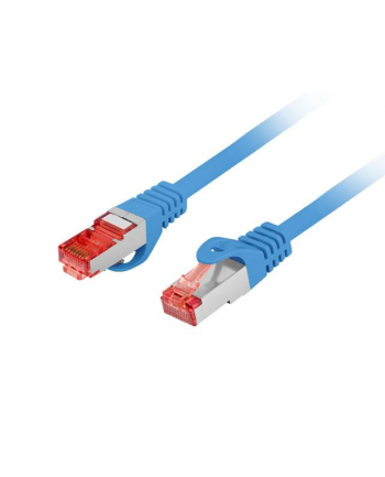 LANBERG Patchcord CAT.6 S/FTP LSZH CU 10m blue Fluke Passed