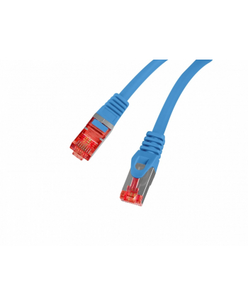 LANBERG Patchcord CAT.6 S/FTP LSZH CU 10m blue Fluke Passed nr 2