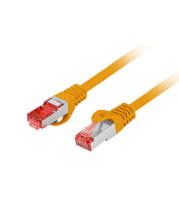 LANBERG Patchcord CAT.6 S/FTP LSZH CU 10m orange Fluke Passed