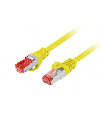 LANBERG Patchcord CAT.6 S/FTP LSZH CU 10m yellow Fluke Passed